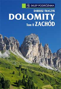 Okładka książki: Dolomity tom II - zachód
