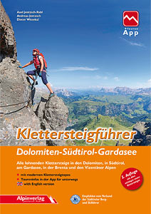 Okładka książki: Klettersteigfuhrer Dolomiten-Sudtirol-Gardasee